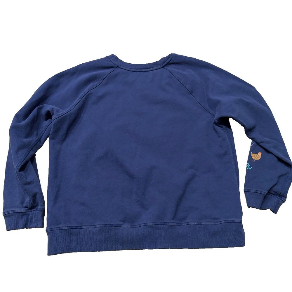 Johnny Was HAWAII RAGLAN SWEATSHIRT Size L - Picture 2 of 5